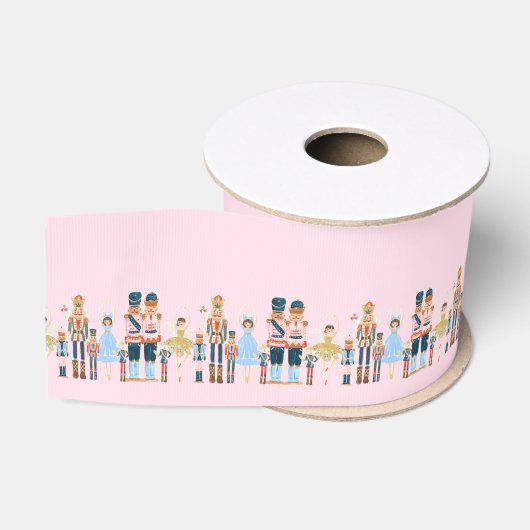 Nutcracker Balletdromen Grosgrain Lint (Spoel)