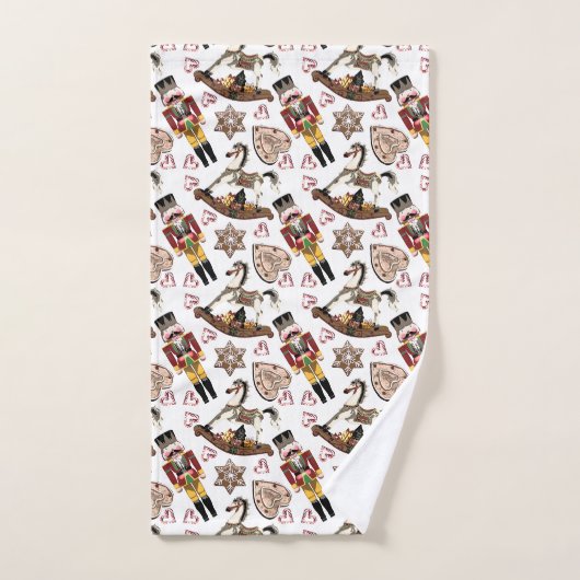 Nutcracker Bathroom-handdoekset Bad Handdoek (Handdoek)