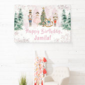 Nutcracker Birthday Sugar Plum Party Spandoek (Insitu)