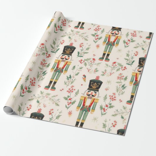Nutcracker Cadeaupapier (Uitgerold)