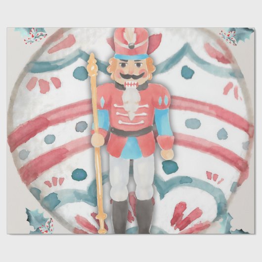 Nutcracker Cadeaupapier (Vlak)