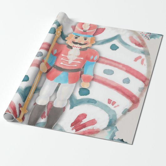 Nutcracker Cadeaupapier (Uitgerold)