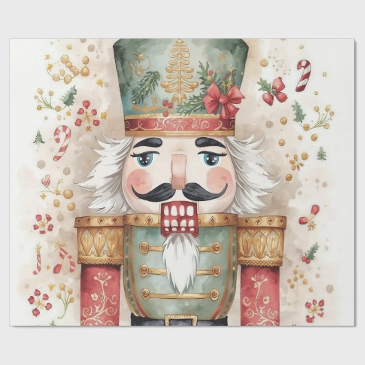 Nutcracker Cadeaupapier (Vlak)