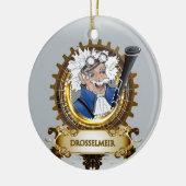 Nutcracker Ceramic Cirnament DROSSELMEIR Keramisch Ornament (Links)