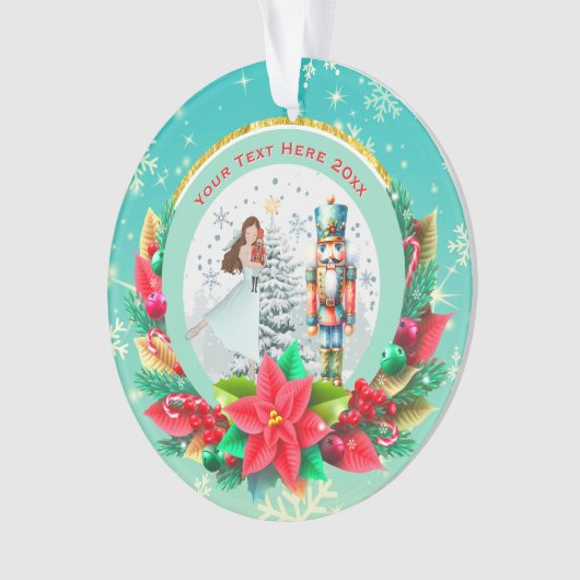 Nutcracker Christmas, Family Holiday Keepsake Gift (devant)