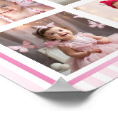 Nutcracker Christmas First Year Photo Milestone Poster (Hoek)