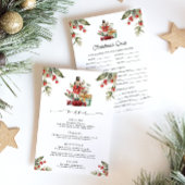 Nutcracker Christmas Menu & Questionnaire