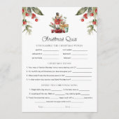 Nutcracker Christmas Menu & Questionnaire (Dos)