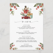 Nutcracker Christmas Menu & Questionnaire (Devant)