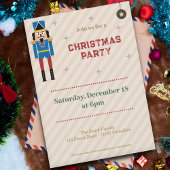 Nutcracker Christmas Party Invitation