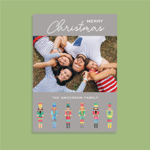 NUTCRACKER CHRISTMAS PHOTO GREETING CARTE