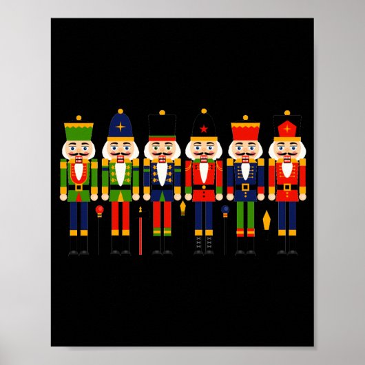Nutcracker Christmas Poster (Voorkant)