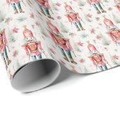 Nutcracker Christmas Wrapping Paper Classic Cadeaupapier (Rol Hoek)