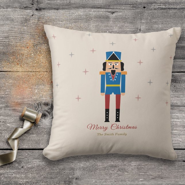 Nutcracker Coussin de Noël (Nutcracker Christmas Pillow)