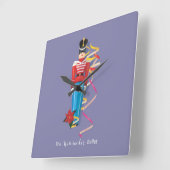 Nutcracker Dance Ballet Performance Gefeliciteerd Vierkante Klok (Hoek)