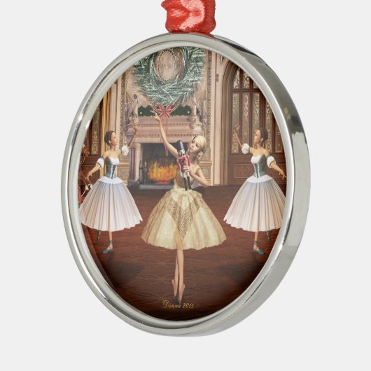 Nutcracker Danser Ballerinas Ornements (Gauche)