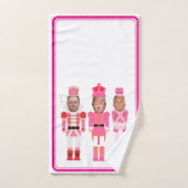 Nutcracker de Noël Trump Kennedy Musk (Serviette à main)