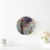 NUTCRACKER/DECORATIONS CHRISTMAS CLOCK RONDE KLOK (Huis)