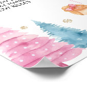 Nutcracker Fairy First Birday Milestone Poster (Coin)