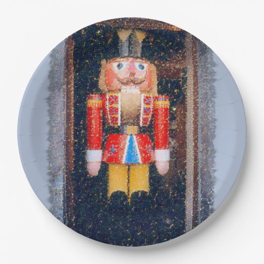 "NUTCRACKER" FEESTDAG PAPIEREN BORDEN PAPIEREN BORDJE (Voorkant)