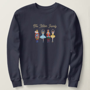 Nutcracker Festive Custom Family Sweatshirt