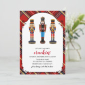 Nutcracker Fête de Noël Invitation (Debout devant)