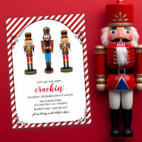 Nutcracker Fête de Noël Invitation