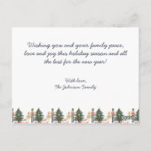 Nutcracker Foto kerstfeestdag Kaart (Achterkant)