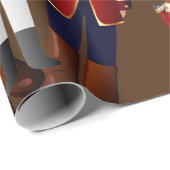 Nutcracker Frenzy kerstwrapping Paper Cadeaupapier (Rol Hoek)