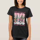 Nutcracker Friends Snow Globe Nk Coquette Bow Chri T-shirt (Voorkant)