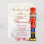 Nutcracker Friendsmas - Uitnodiging voor kerstfees (Voorkant / Achterkant)