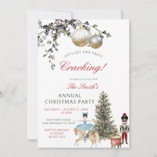 Nutcracker Friendsmas Vakantie Kerstfeest Kaart