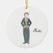 Nutcracker Fritz Keepsaké Ornement (Devant)