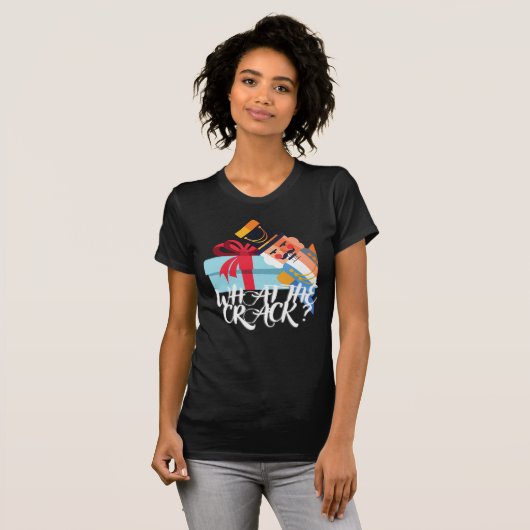 Nutcracker Funny Ugly Kerstmis T-shirt (Voorkant volledig)