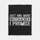 Nutcracker Gift Nutcracker Christmas Holiday Fleece Deken (Voorkant)