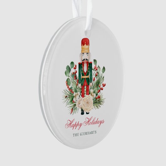 Nutcracker Happy Holidays Family Tree Decor (devant)