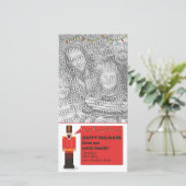 Nutcracker Happy Holidays, Modèle Carte photo (Debout devant)