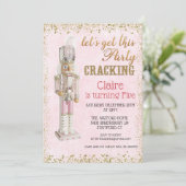 Nutcracker hiver Invitation d'anniversaire (Debout devant)