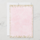 Nutcracker hiver Invitation d'anniversaire (Dos)