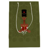 Nutcracker Holiday Gift kerstcadeau, gemiddeld Medium Cadeauzakje (Voorkant)