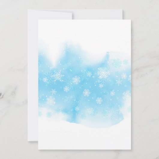 Nutcracker Holiday Kerstmis Kaart (Achterkant)