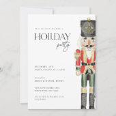 Nutcracker Holiday Party Invitation (Devant)