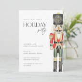 Nutcracker Holiday Party Invitation (Debout devant)