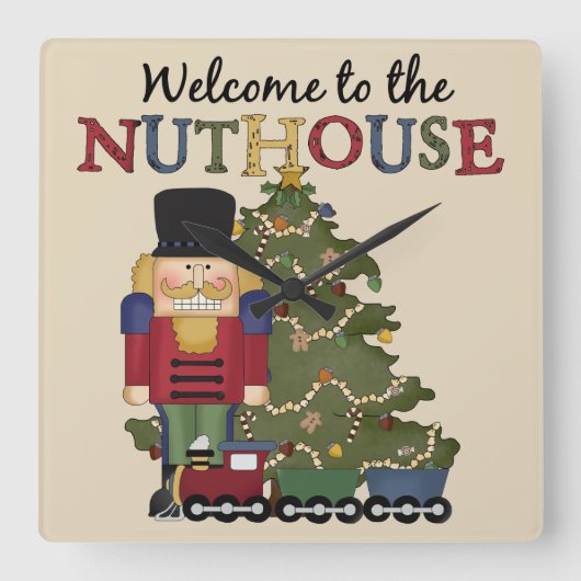 Nutcracker Holiday Wall klok (Voorkant)