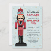 Nutcracker invitation de fête (Devant)