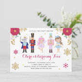 Nutcracker Invitation Plum de sucre Fée Invitation (Debout devant)