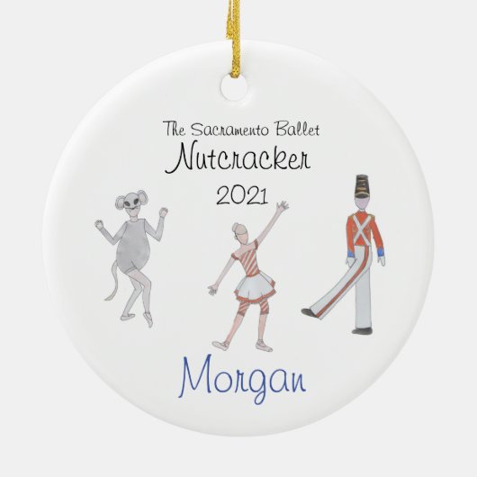 Nutcracker Keepomwille Ornament (aangepast) (Achterkant)