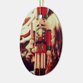 Nutcracker Keramisch Ornament (Links)