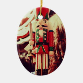 Nutcracker Keramisch Ornament