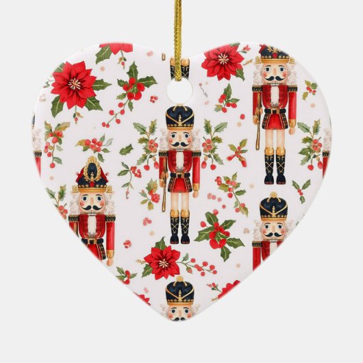 Nutcracker Keramisch Ornament (Achterkant)